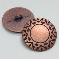 M-2275 Southwestern Metal Shank Button